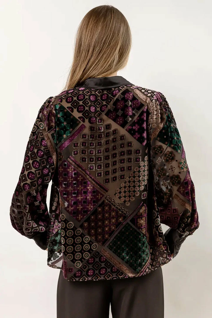 Cheap π€© FATE INC Lillee Printed Top Tops π 3 FATE INC Lillee Printed Top Tops