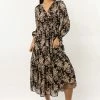DRESS FORUM Dresses Linden Floral Dress In Black