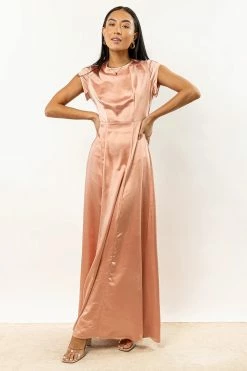 WORUI Lucille Maxi Dress In Rose