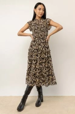 CALISTA Holden Printed Midi Dress New Arrivals