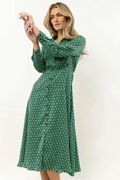CALISTA New Arrivals McKay Printed Midi Dress