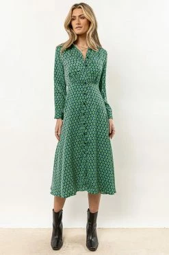 CALISTA New Arrivals McKay Printed Midi Dress