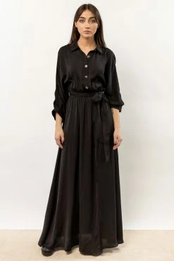 Buy 😍 AaKaa Meadow Maxi 👗 Dress In Black New Arrivals 🌟 8 AaKaa Meadow Maxi Dress In Black New Arrivals