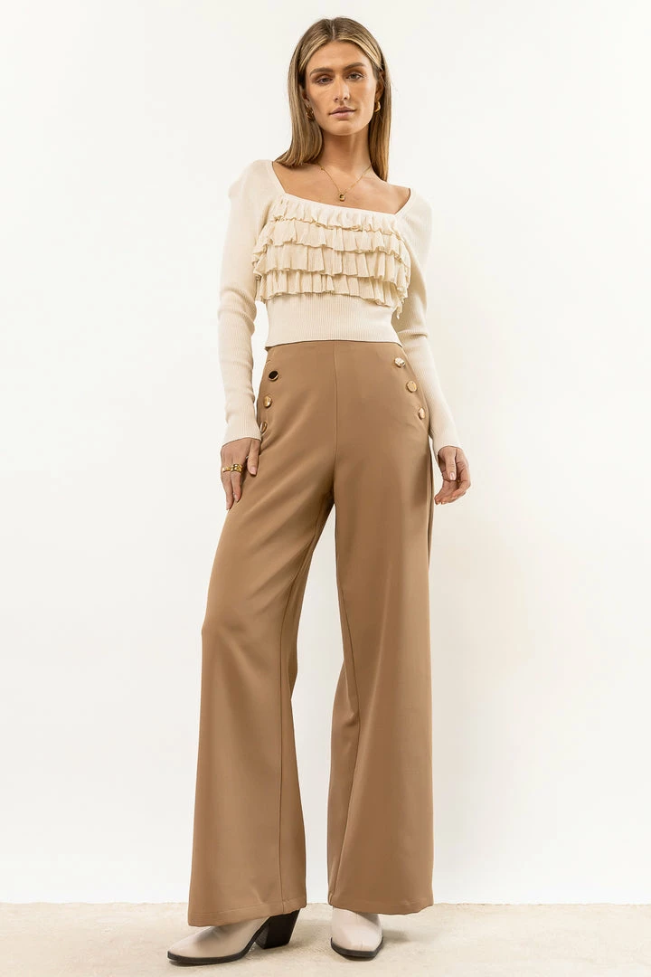 Promo π― BLUE BLUSH Mia Ruffle Crop Top New Arrivals β 2 BLUE BLUSH Mia Ruffle Crop Top New Arrivals