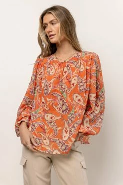 Flying Tomato Mira Printed Blouse Tops