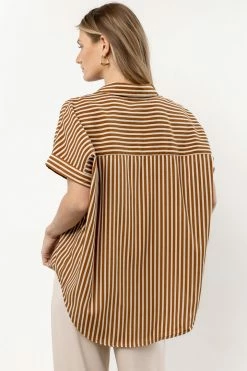 Mustard Seed New Arrivals Nadia Striped Top