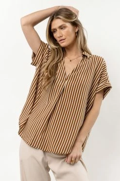 Mustard Seed New Arrivals Nadia Striped Top