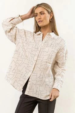 FUN 2 FUN Natalie Button Down New Arrivals