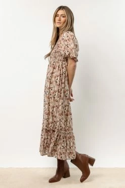 ZOE + CLAIRE Nessa Printed Midi Dress New Arrivals