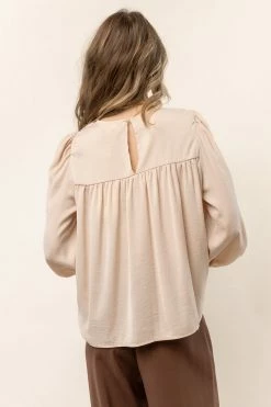 CALISTA Noa Blouse In Champagne