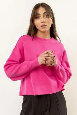 LUMIERE Pamela Sweater In Pink