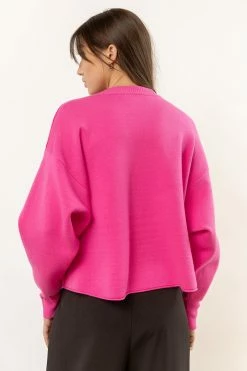 LUMIERE Pamela Sweater In Pink