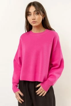 LUMIERE Pamela Sweater In Pink