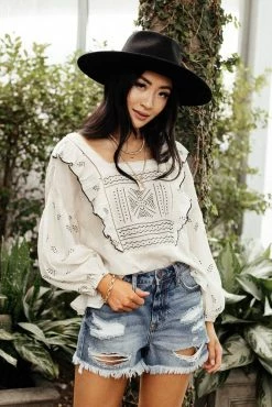 Hot Sale π CONCEPT CLOTHING Medora Square Neck Blouse- FINAL SALE π 9 CONCEPT CLOTHING Medora Square Neck Blouse- FINAL SALE