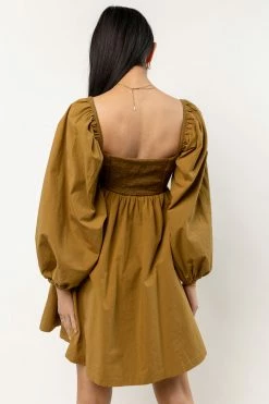 ALAMIA New Arrivals Rasha Mini Dress In Chartreuse