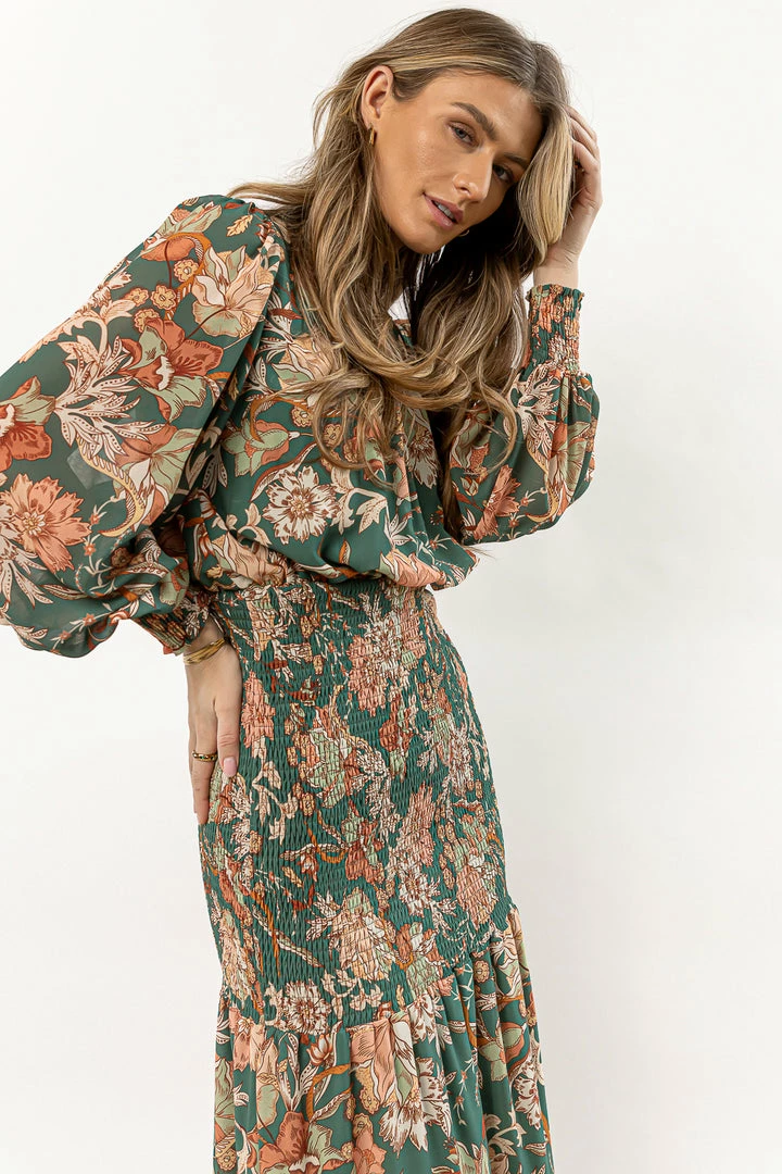 Brand new βοΈ Flying Tomato Raya Smocked Maxi π Dress π Dresses π 2 Flying Tomato Raya Smocked Maxi Dress Dresses