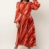 Flying Tomato Robin Button Down Midi Dress