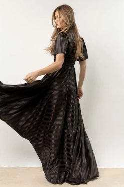 RICARICA Rylee Maxi Dress In Black