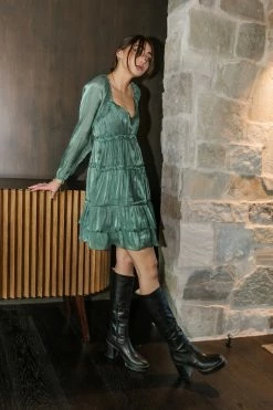 Lena Ryleigh Chiffon Mini Dress