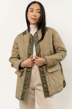 AARON & AMBER Skylar Quilted Coat