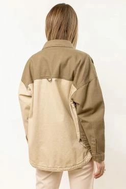 CALISTA Solana Color Block Shacket New Arrivals