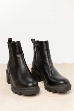 BEAST FASHION Sony Ankle Boots In Black Shoes