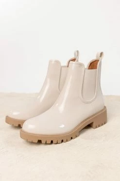 BEAST FASHION Twilight Boots In Ivory New Arrivals