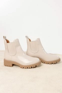 BEAST FASHION Twilight Boots In Ivory New Arrivals
