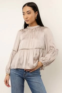 CALISTA Tops Valeria Blouse In Cream