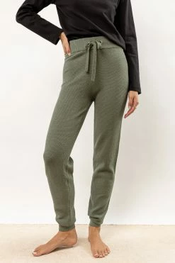 New Arrivals Vero Moda Allana Jogger In Olive Green