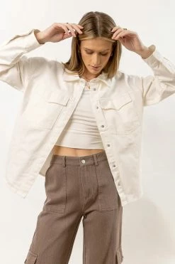 Vero Moda Minette Jacket In Ivory New Arrivals