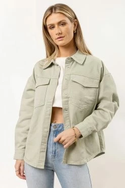 Vero Moda Minette Jacket In Sage