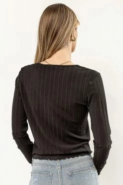 Vero Moda Ryann Top In Black - FINAL SALE
