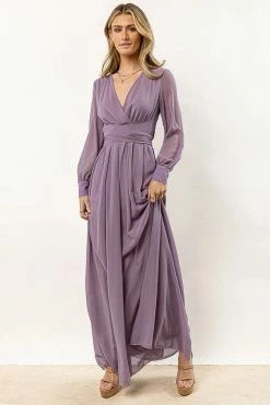Coupon 🎉 RICARICA Veronica Maxi 👗 Dress In Lilac New Arrivals 🤩 8 RICARICA Veronica Maxi Dress In Lilac New Arrivals