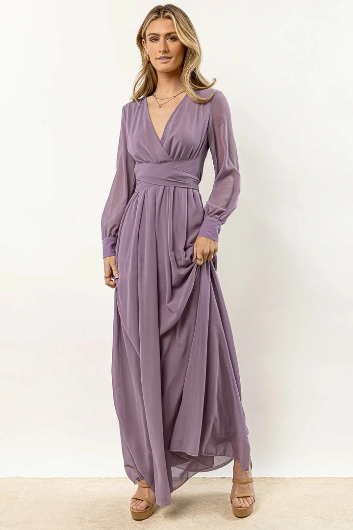 Coupon 🎉 RICARICA Veronica Maxi 👗 Dress In Lilac New Arrivals 🤩 4 RICARICA Veronica Maxi Dress In Lilac New Arrivals