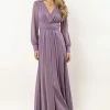RICARICA Veronica Maxi Dress In Lilac New Arrivals