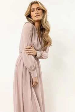 RICARICA Veronica Maxi Dress In Mauve