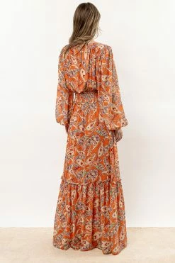 Flying Tomato Xana Paisley Dress New Arrivals