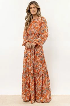 Flying Tomato Xana Paisley Dress New Arrivals
